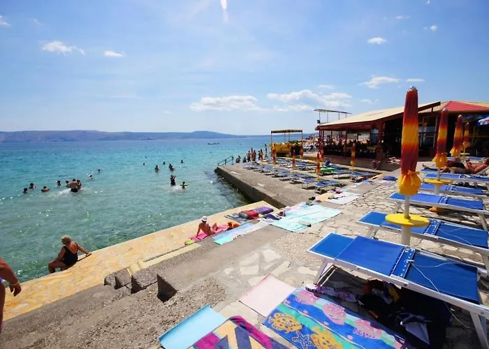 In With Sea View, Terrace, Wifi, Washing Machine Lejlighed Novi Vinodolski
